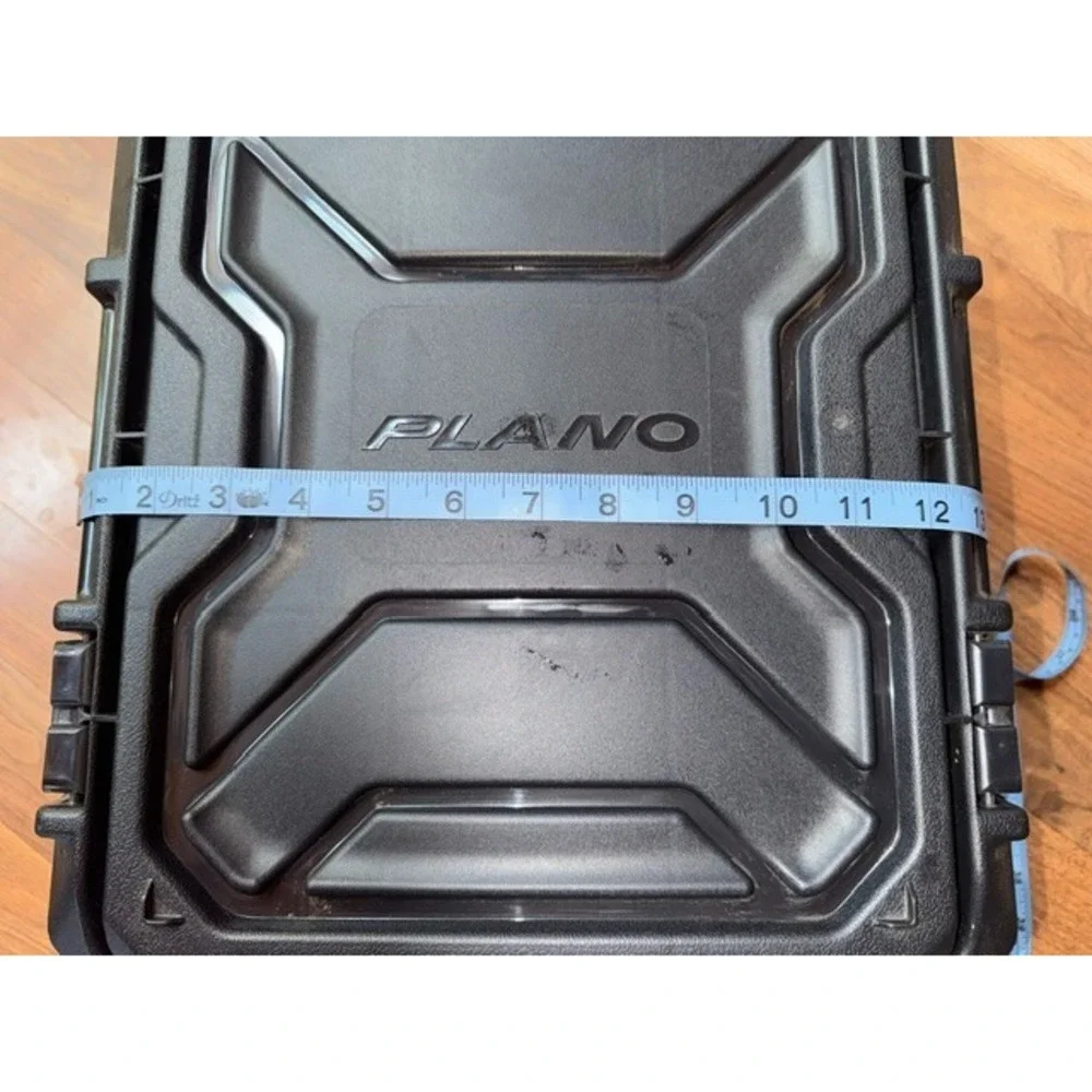 Plano 1071650 Tactical Ammo Crate Black Storage Box Tote Travel